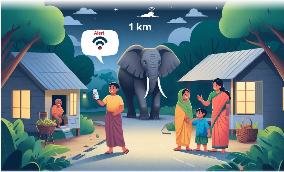 elephant alert app